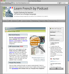 Learn French by podcast